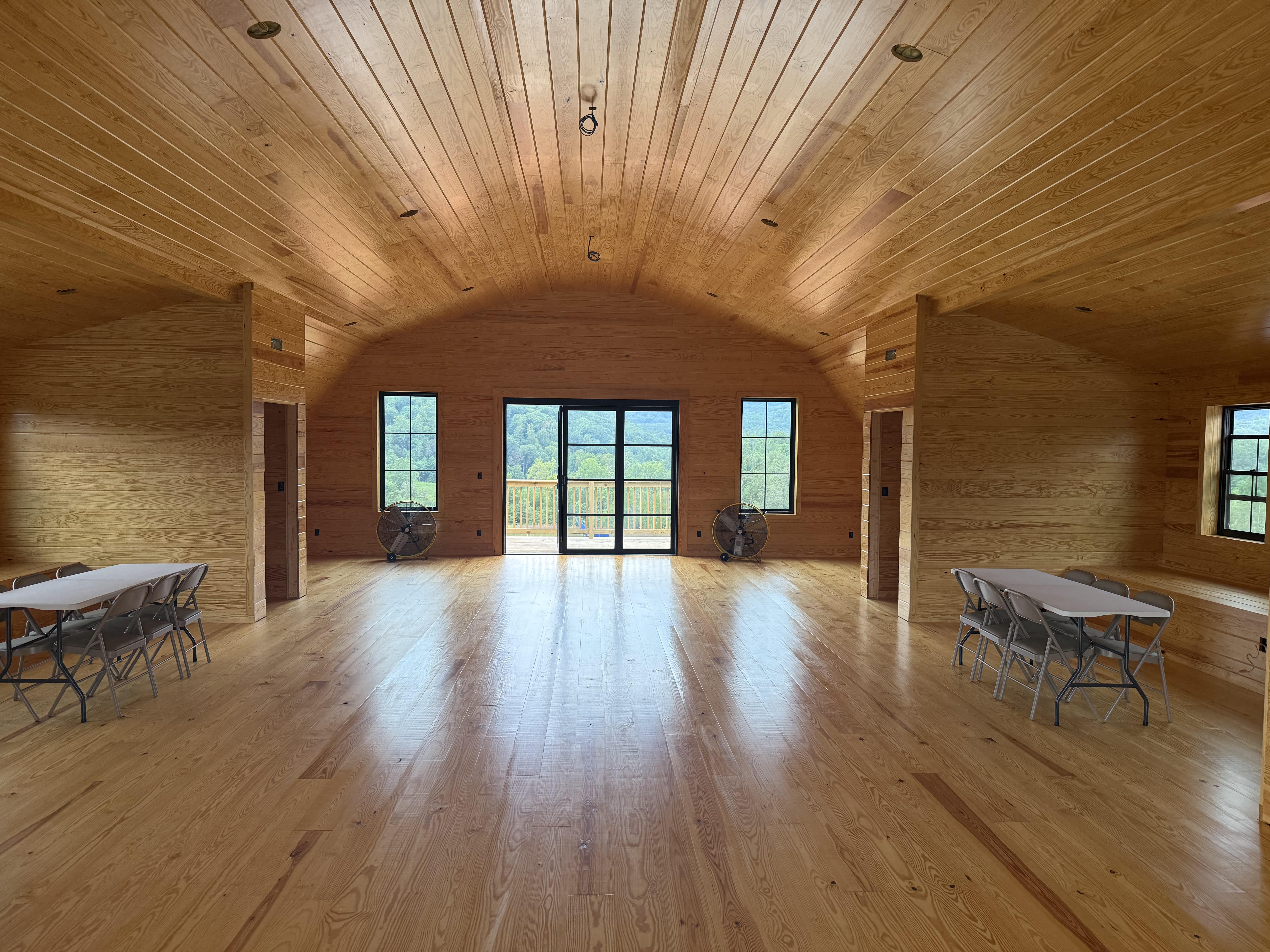 Barn Interior — Meeting rooms